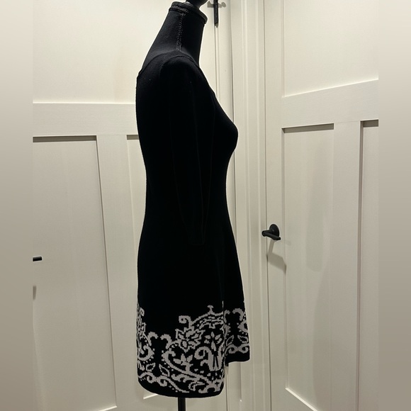 Sequin Hearts black and white dress - Picture 4 of 5